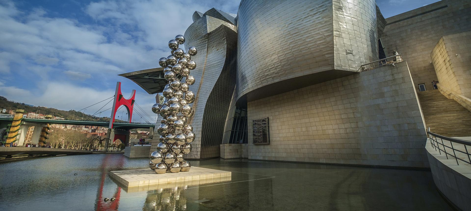 Guggenheim Museum Bilbao, moderne architectuur.