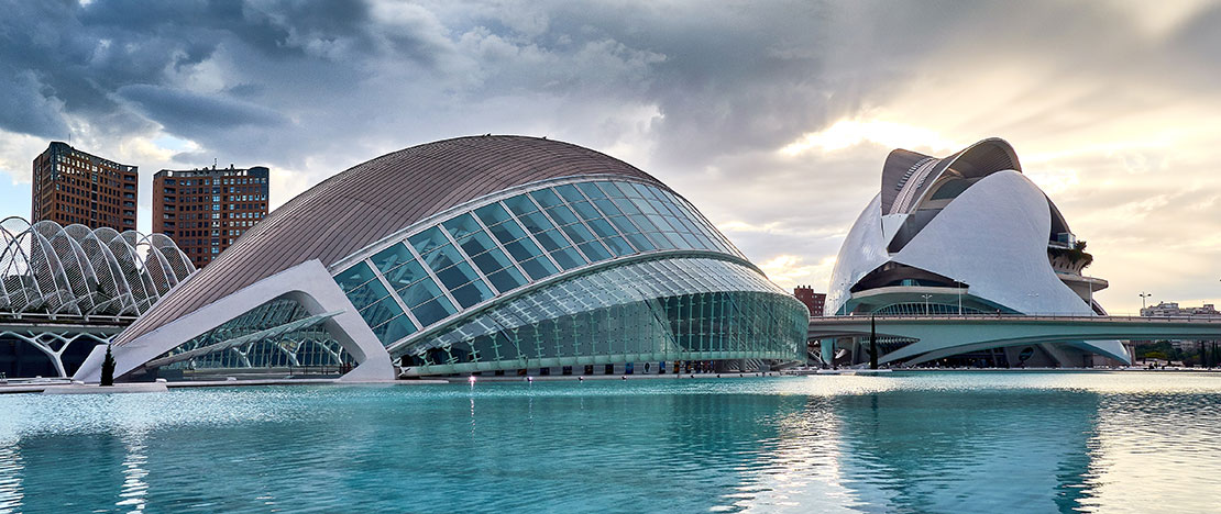 Stad van Kunsten en Wetenschappen in Valencia