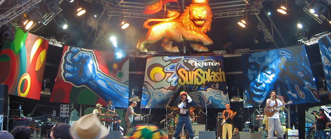 Rototom Sunsplash Europees Reggaefestival.  Benicassim.  Castellón