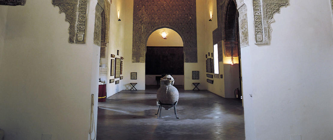Binnen het Taller del Moro Museum, een traditioneel Arabisch gebouw, in Toledo.
