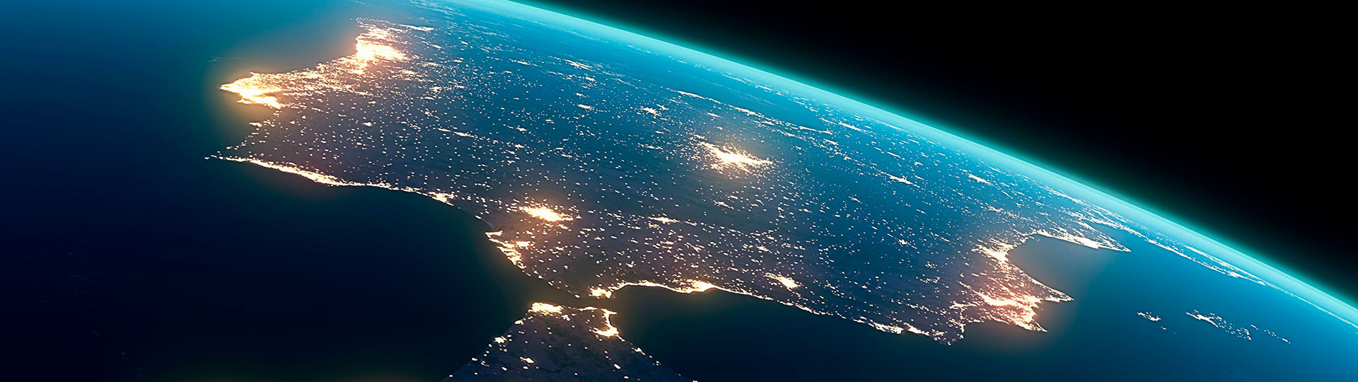 Het Iberisch schiereiland vanuit de ruimte