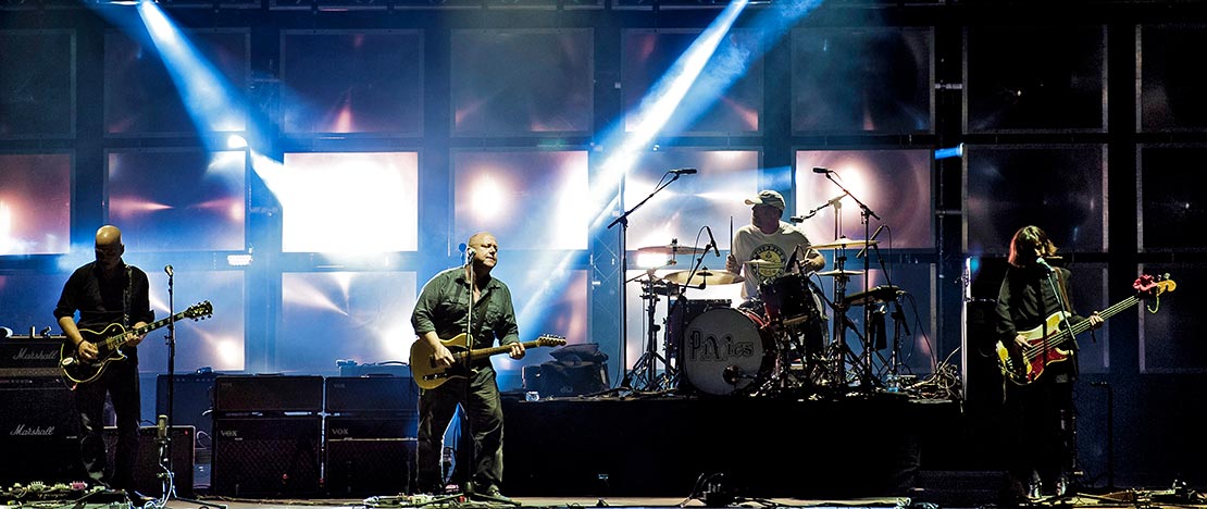 Pixies treden op op het Primavera Sound-festival.  Barcelona