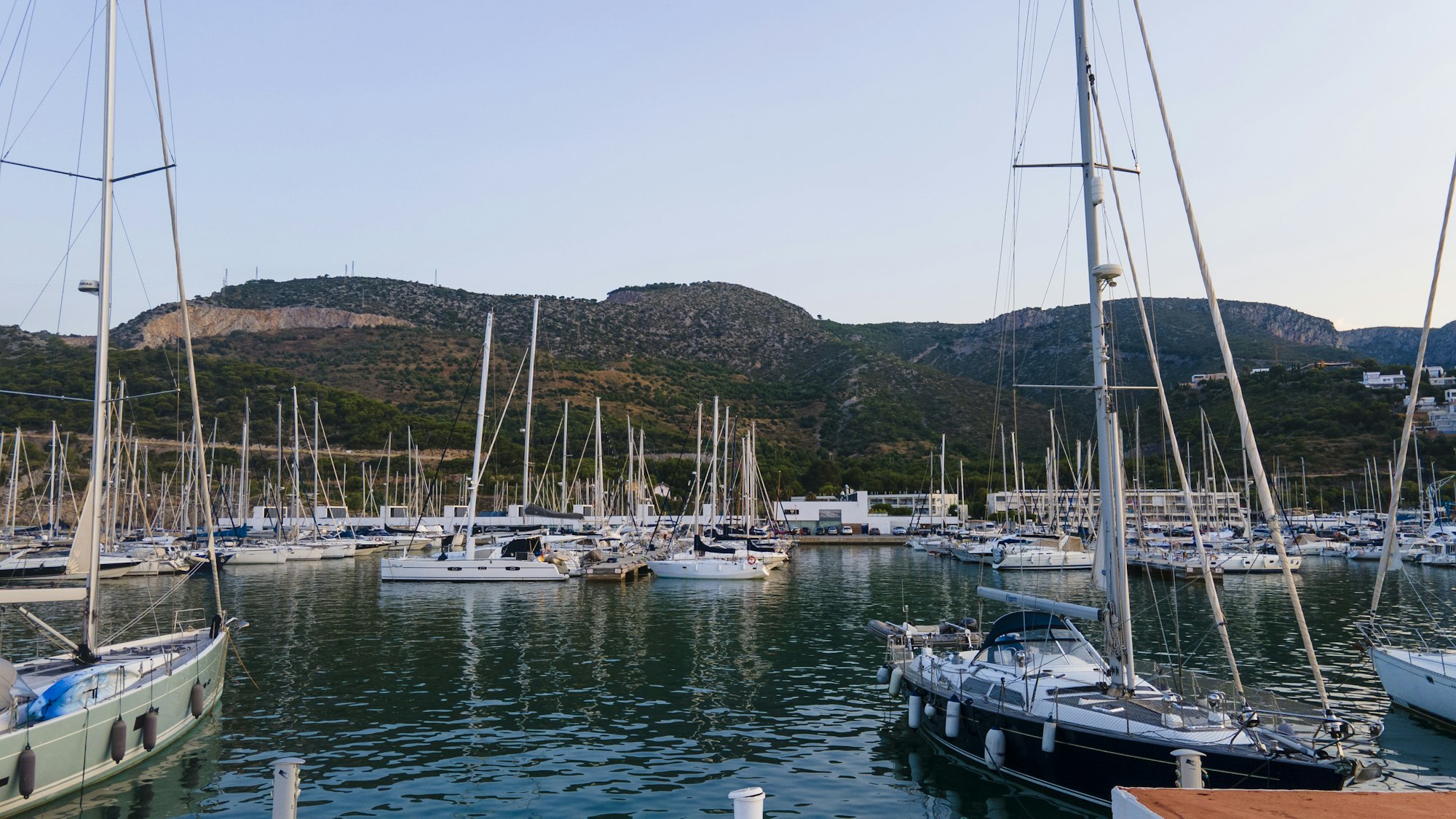 Olympic Port of Castelldefels in Barcelona